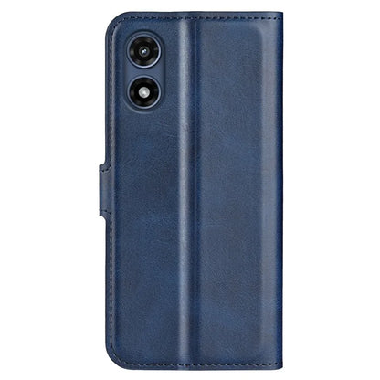 For Motorola Moto G Play (2024) 4G Case Card Slots Calf Texture Leather Wallet Phone Cover