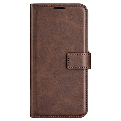 For Motorola Moto G Play (2024) 4G Case Card Slots Calf Texture Leather Wallet Phone Cover
