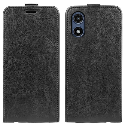 For Motorola Moto G Play (2024) 4G Case Card Slot Leather Phone Cover Vertical Flip Closing