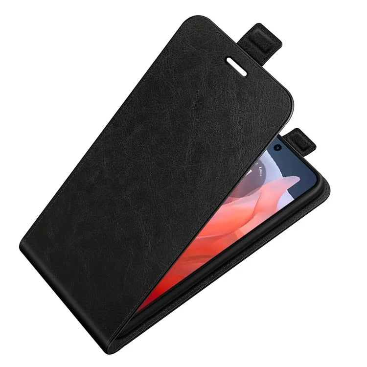 For Motorola Moto G Play (2024) 4G Case Card Slot Leather Phone Cover Vertical Flip Closing