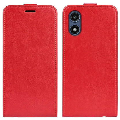 For Motorola Moto G Play (2024) 4G Case Card Slot Leather Phone Cover Vertical Flip Closing