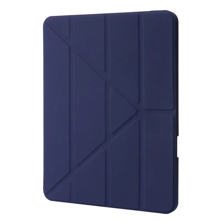 For iPad Air 13 (2024) Case PU Leather+TPU+Acrylic Smart Tablet Cover with Origami Stand