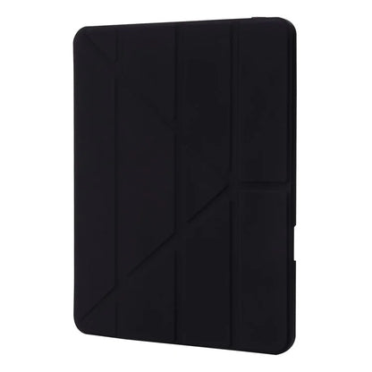 For iPad Air 13 (2024) Case PU Leather+TPU+Acrylic Smart Tablet Cover with Origami Stand