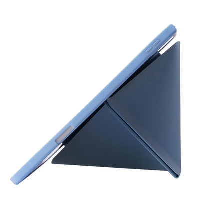 For iPad Air 13 (2024) Case PU Leather+TPU+Acrylic Smart Tablet Cover with Origami Stand