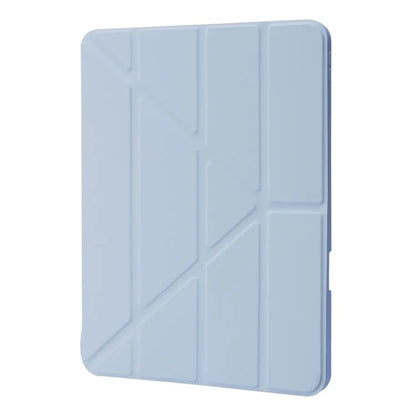 For iPad Air 13 (2024) Case PU Leather+TPU+Acrylic Smart Tablet Cover with Origami Stand