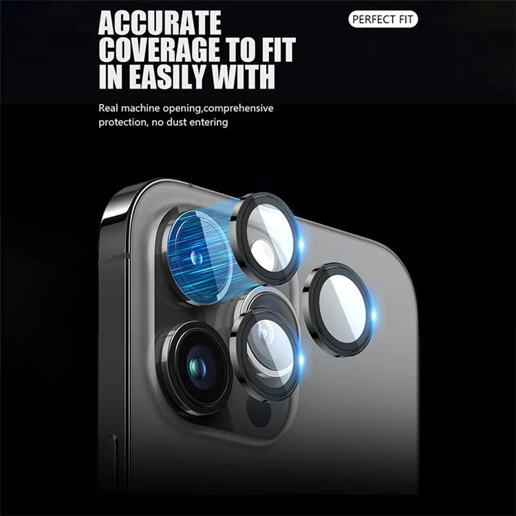 X-LEVEL AR-Spotlight Series For iPhone 14 Pro / 14 Pro Max Camera Lens Film Tempered Glass Lens Protector