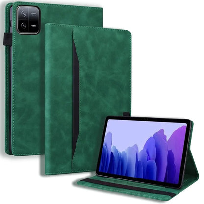 For Xiaomi Pad 6S Pro 12.4 PU Leather Business Stand Tablet Cover