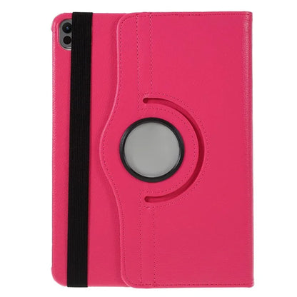 For iPad Pro 11 (2024) Case Rotating Stand PU Leather Protective Cover