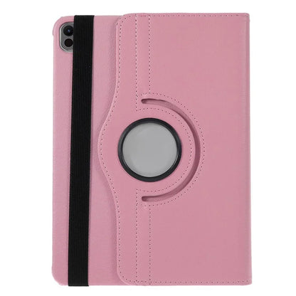 For iPad Pro 11 (2024) Case Rotating Stand PU Leather Protective Cover