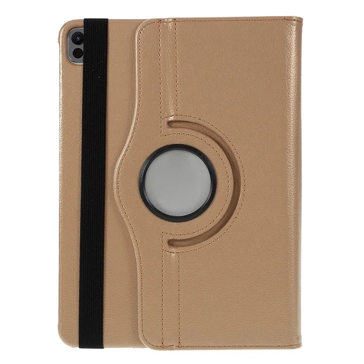 For iPad Pro 11 (2024) Case Rotating Stand PU Leather Protective Cover