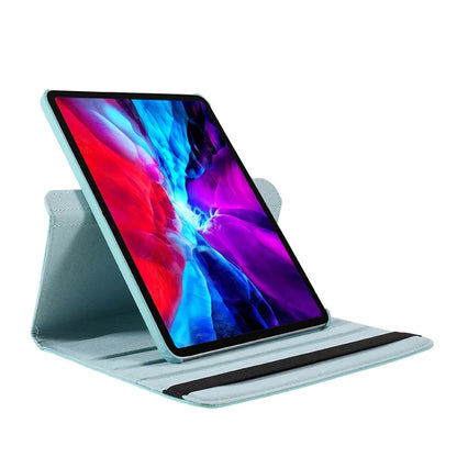 For iPad Pro 11 (2024) Case Rotating Stand PU Leather Protective Cover
