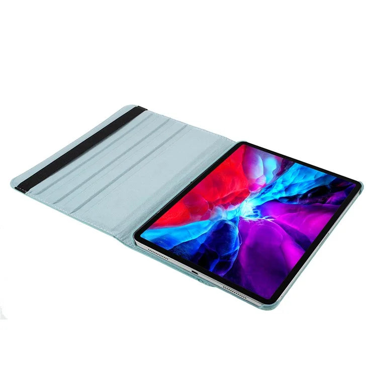 For iPad Pro 11 (2024) Case Rotating Stand PU Leather Protective Cover