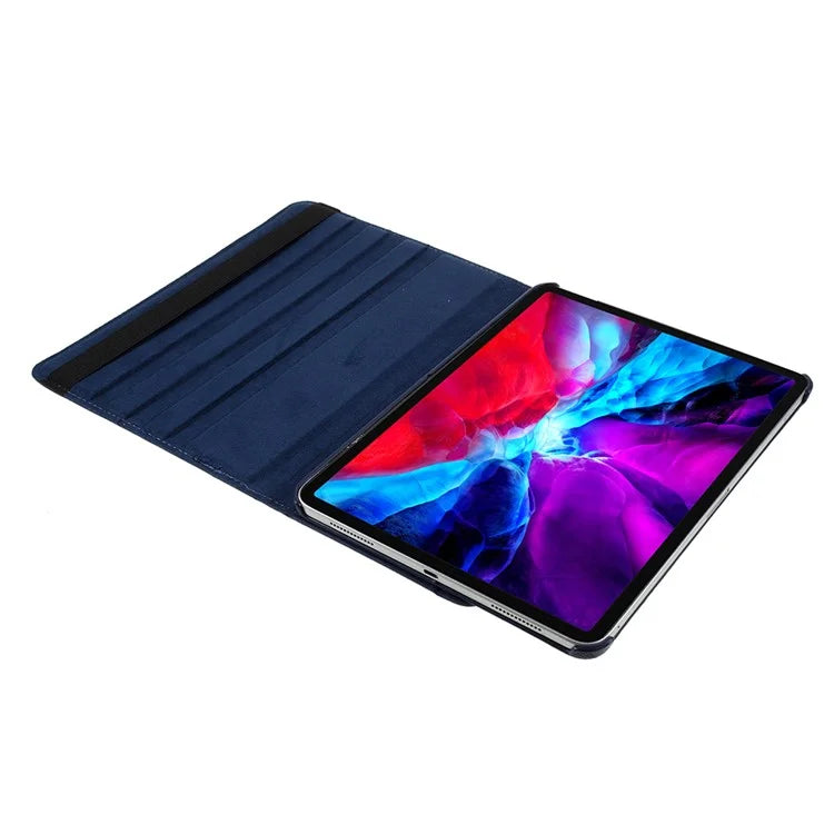 For iPad Pro 11 (2024) Case Rotating Stand PU Leather Protective Cover