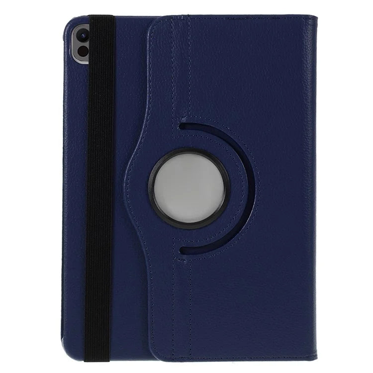 For iPad Pro 11 (2024) Case Rotating Stand PU Leather Protective Cover