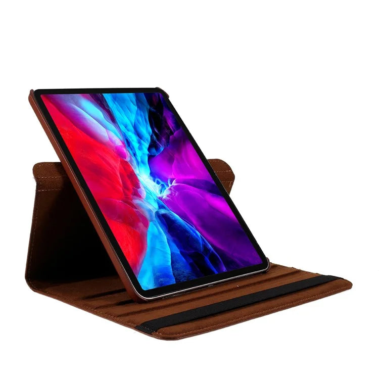 For iPad Pro 11 (2024) Case Rotating Stand PU Leather Protective Cover