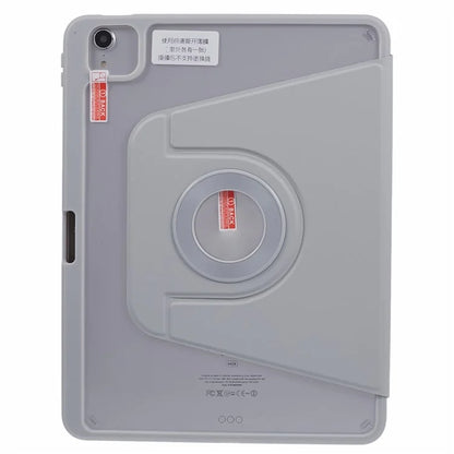 For iPad Air 13 (2024) Case Magnetic Detachable PU Leather Stand Tablet Cover with Pen Slot