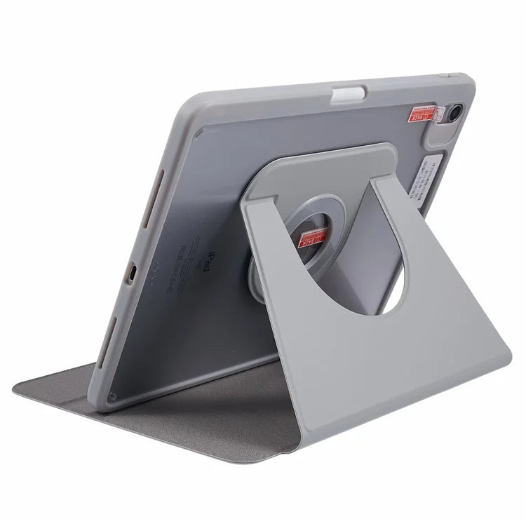 For iPad Air 13 (2024) Case Magnetic Detachable PU Leather Stand Tablet Cover with Pen Slot