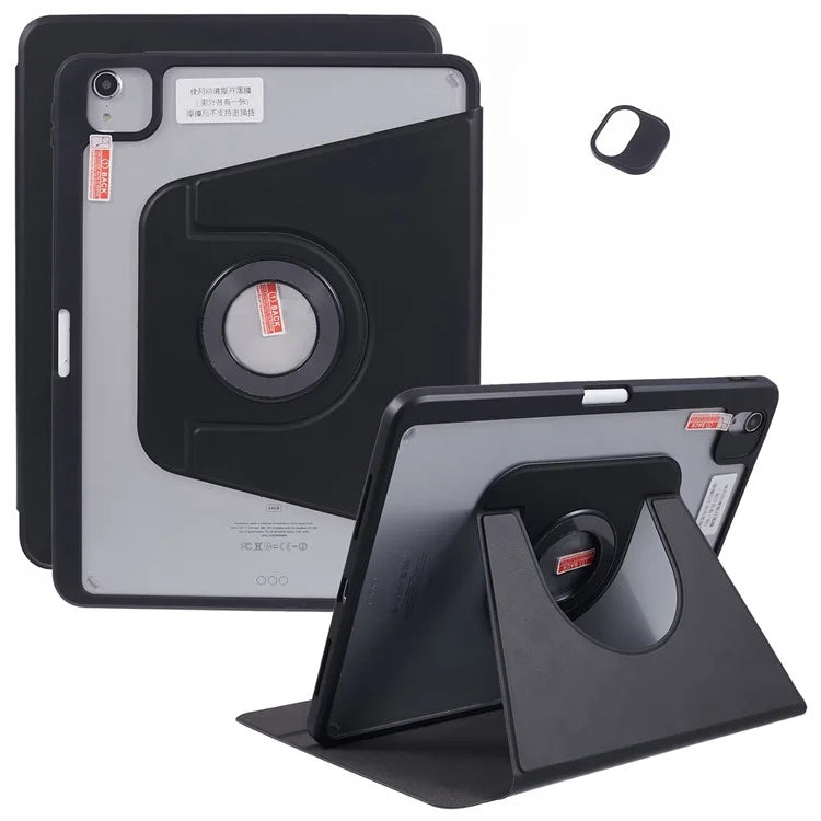 For iPad Air 13 (2024) Case Magnetic Detachable PU Leather Stand Tablet Cover with Pen Slot