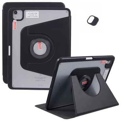 For iPad Air 13 (2024) Case Magnetic Detachable PU Leather Stand Tablet Cover with Pen Slot