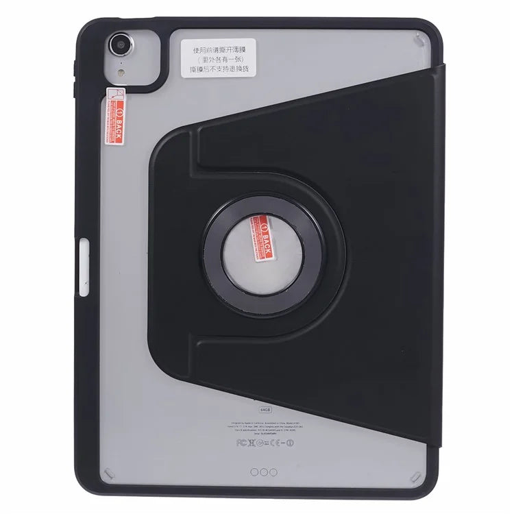 For iPad Air 13 (2024) Case Magnetic Detachable PU Leather Stand Tablet Cover with Pen Slot