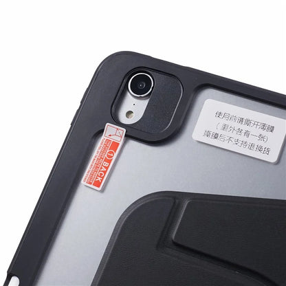 For iPad Air 13 (2024) Case Magnetic Detachable PU Leather Stand Tablet Cover with Pen Slot