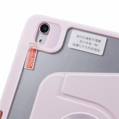 For iPad Air 13 (2024) Case Magnetic Detachable PU Leather Stand Tablet Cover with Pen Slot