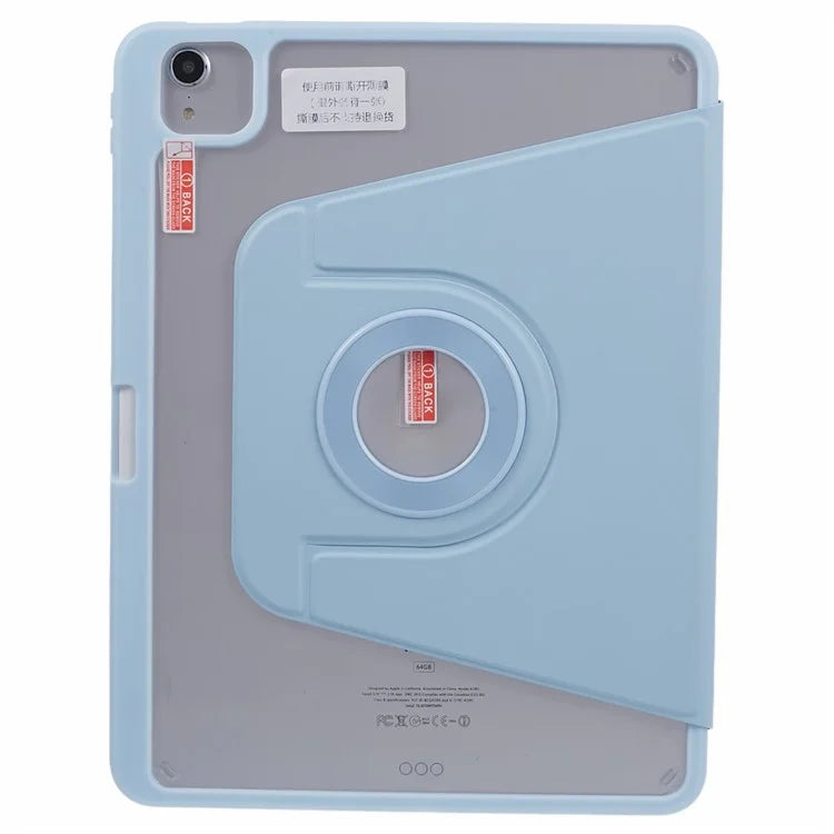For iPad Air 13 (2024) Case Magnetic Detachable PU Leather Stand Tablet Cover with Pen Slot