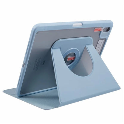 For iPad Air 13 (2024) Case Magnetic Detachable PU Leather Stand Tablet Cover with Pen Slot