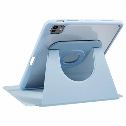 For iPad Pro 11 (2024) Case Magnetic Detachable PU Leather Stand Tablet Cover with Pen Slot