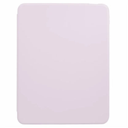 For iPad Pro 11 (2024) Case Magnetic Detachable PU Leather Stand Tablet Cover with Pen Slot