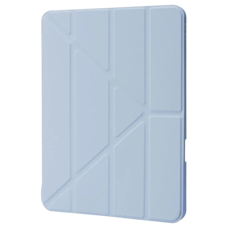 For iPad Pro 11 (2024) Case Origami Stand Leather Smart Cover with Pen Holder