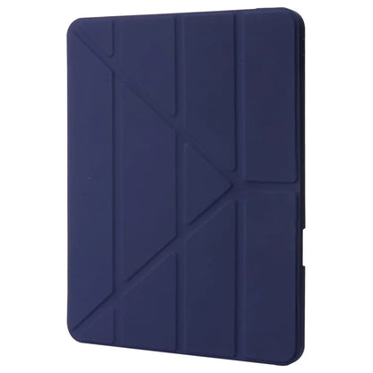 For iPad Pro 11 (2024) Case Origami Stand Leather Smart Cover with Pen Holder