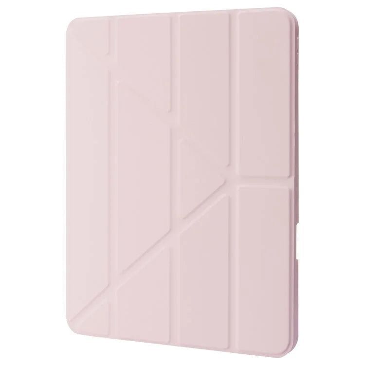 For iPad Pro 11 (2024) Case Origami Stand Leather Smart Cover with Pen Holder