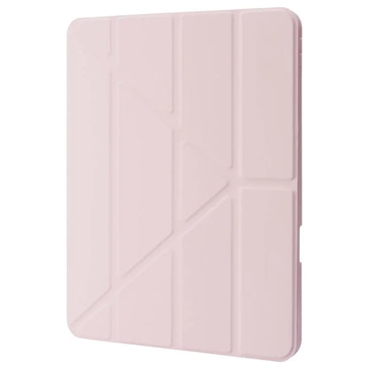 For iPad Pro 11 (2024) Case Origami Stand Leather Smart Cover with Pen Holder