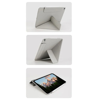 For iPad Air 13 (2024) Auto Wake / Sleep Magnetic PU Leather Protective Case with Stand