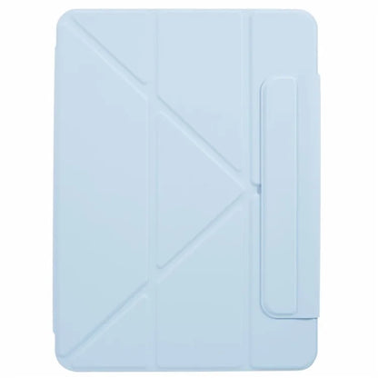 For iPad Pro 11 (2024) Tablet Cover Magnetic PU Leather Protective Case with Stand