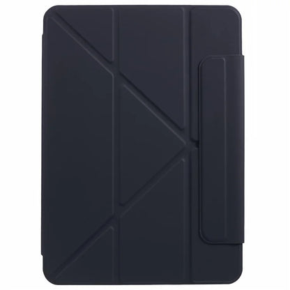 For iPad Pro 11 (2024) Tablet Cover Magnetic PU Leather Protective Case with Stand