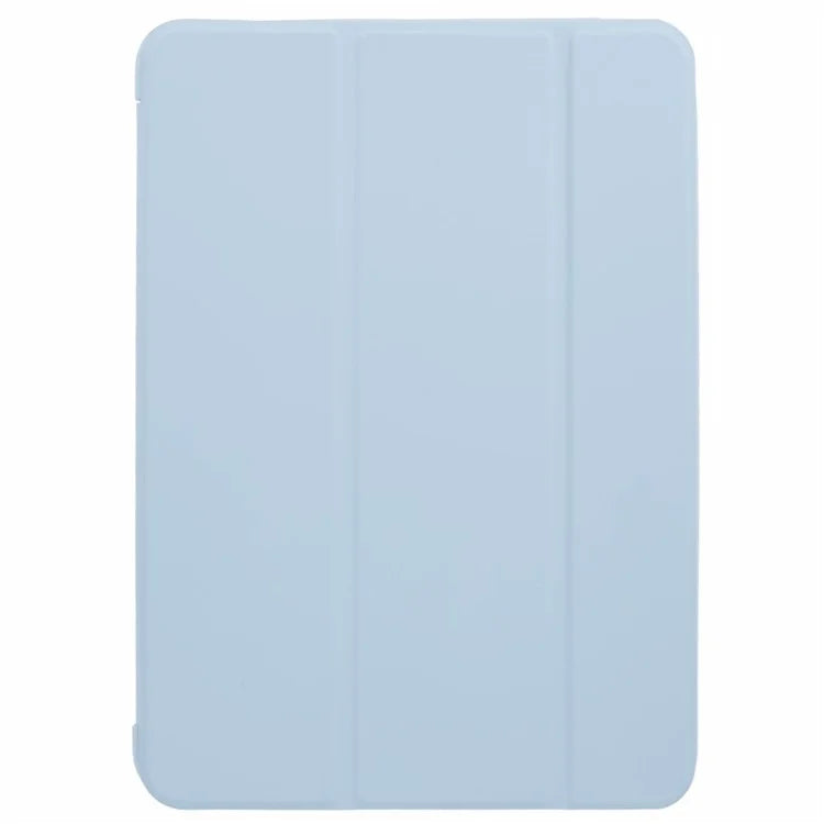 For iPad Pro 11 (2024) Case Tri-Fold Stand PU Leather + TPU Smart Cover