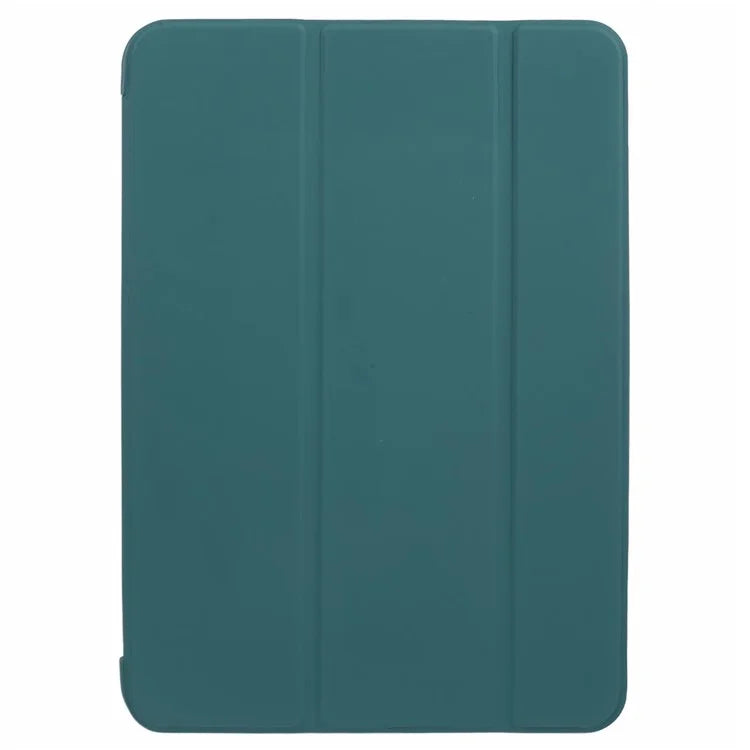 For iPad Pro 11 (2024) Case Tri-Fold Stand PU Leather + TPU Smart Cover