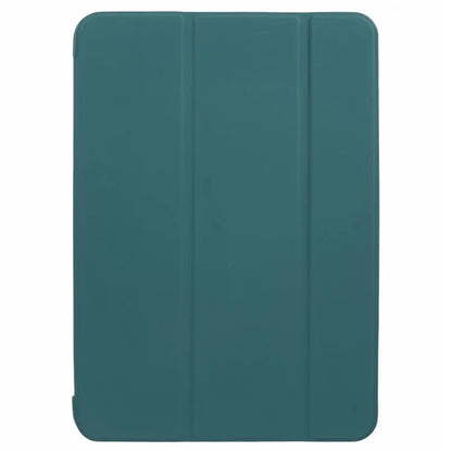 For iPad Pro 11 (2024) Case Tri-Fold Stand PU Leather + TPU Smart Cover