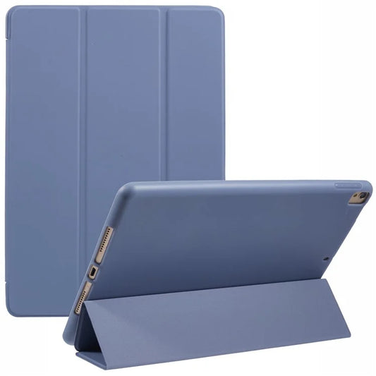 For iPad 10.2 (2021) / (2019) / (2020) / Pro 10.5-inch (2017) Case Tri-Fold Stand PU Leather + TPU Tablet Cover