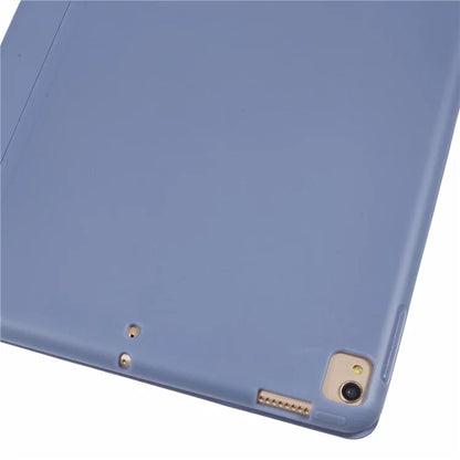 For iPad 10.2 (2021) / (2019) / (2020) / Pro 10.5-inch (2017) Case Tri-Fold Stand PU Leather + TPU Tablet Cover