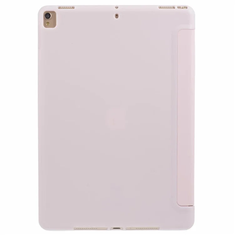 For iPad 10.2 (2021) / (2019) / (2020) / Pro 10.5-inch (2017) Case Tri-Fold Stand PU Leather + TPU Tablet Cover