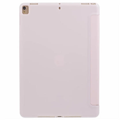For iPad 10.2 (2021) / (2019) / (2020) / Pro 10.5-inch (2017) Case Tri-Fold Stand PU Leather + TPU Tablet Cover