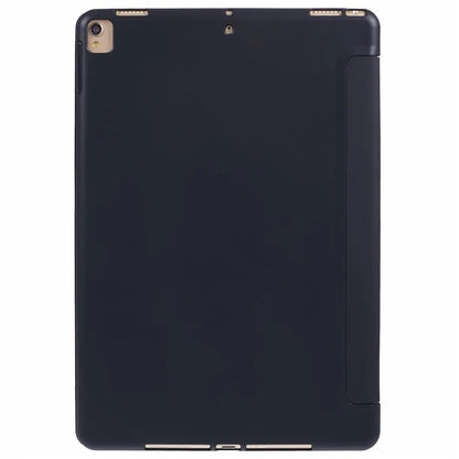 For iPad 10.2 (2021) / (2019) / (2020) / Pro 10.5-inch (2017) Case Tri-Fold Stand PU Leather + TPU Tablet Cover