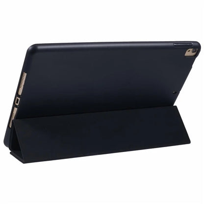 For iPad 10.2 (2021) / (2019) / (2020) / Pro 10.5-inch (2017) Case Tri-Fold Stand PU Leather + TPU Tablet Cover