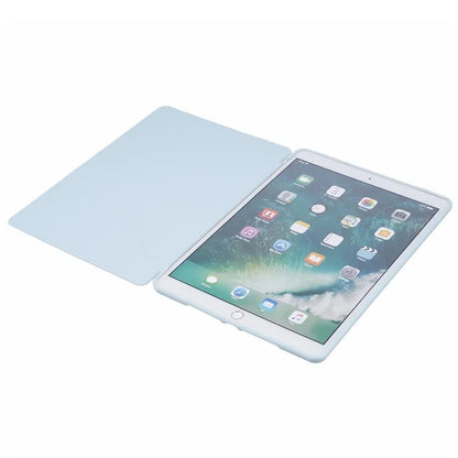 For iPad 10.2 (2021) / (2019) / (2020) / Pro 10.5-inch (2017) Case Tri-Fold Stand PU Leather + TPU Tablet Cover