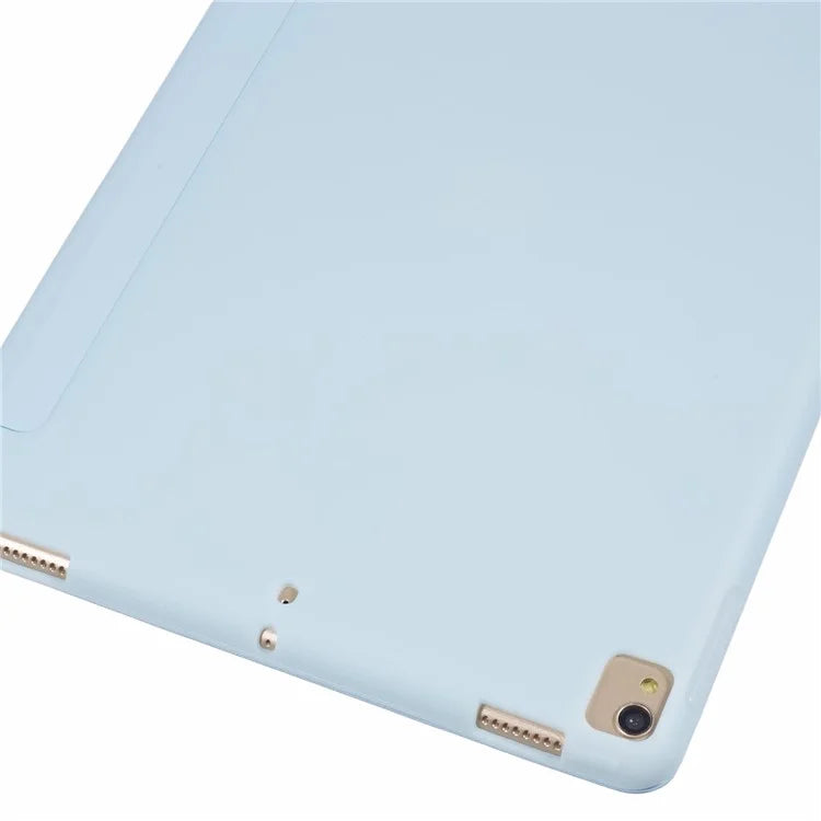For iPad 10.2 (2021) / (2019) / (2020) / Pro 10.5-inch (2017) Case Tri-Fold Stand PU Leather + TPU Tablet Cover