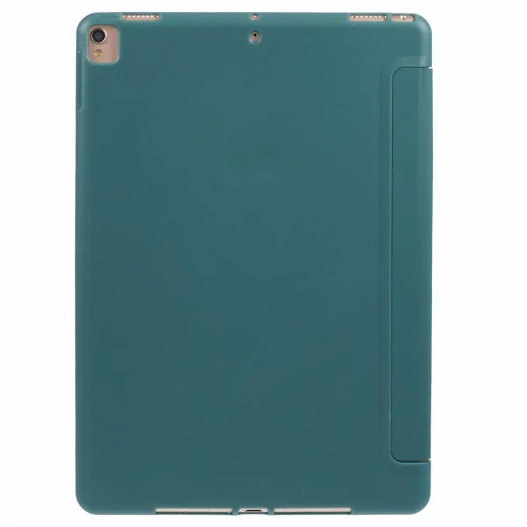 For iPad 10.2 (2021) / (2019) / (2020) / Pro 10.5-inch (2017) Case Tri-Fold Stand PU Leather + TPU Tablet Cover