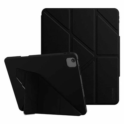 JTLEGEND For iPad Air 13 (2024) / iPad Pro 12.9 (2020) / (2021) / (2022) Case Origami Stand PU Leather Tablet Cover
